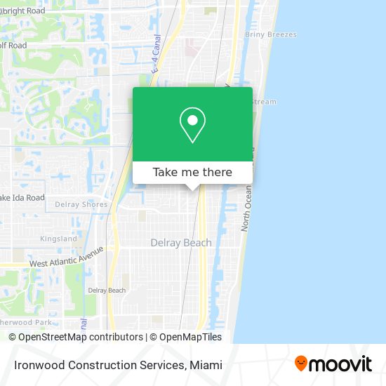 Ironwood Construction Services map