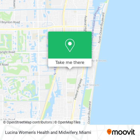 Lucina Women's Health and Midwifery map