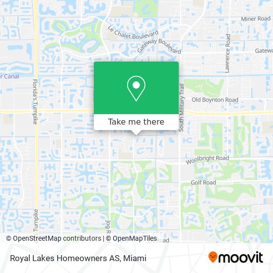 Mapa de Royal Lakes Homeowners AS