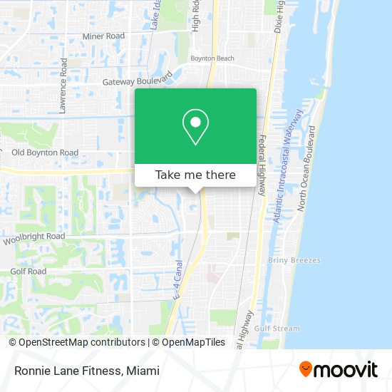 Ronnie Lane Fitness map