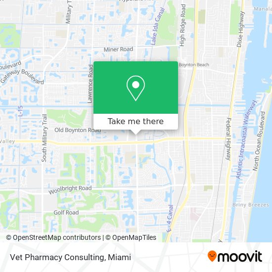 Vet Pharmacy Consulting map