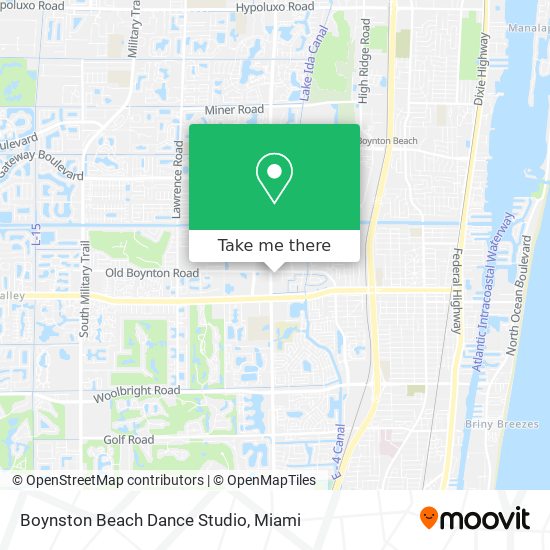 Mapa de Boynston Beach Dance Studio