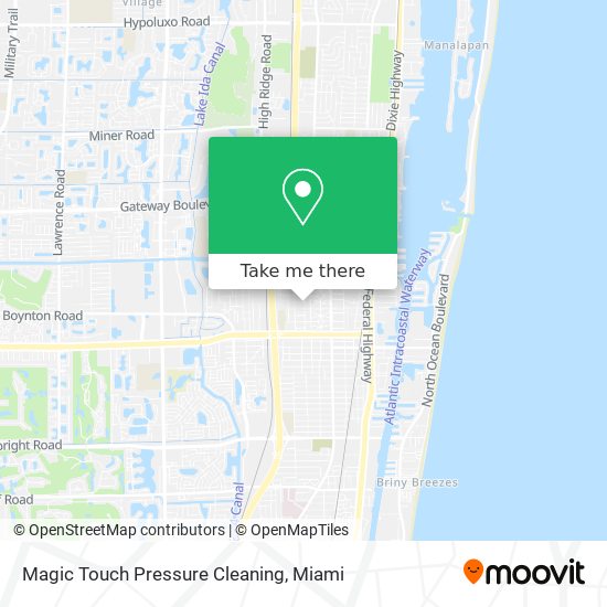 Mapa de Magic Touch Pressure Cleaning