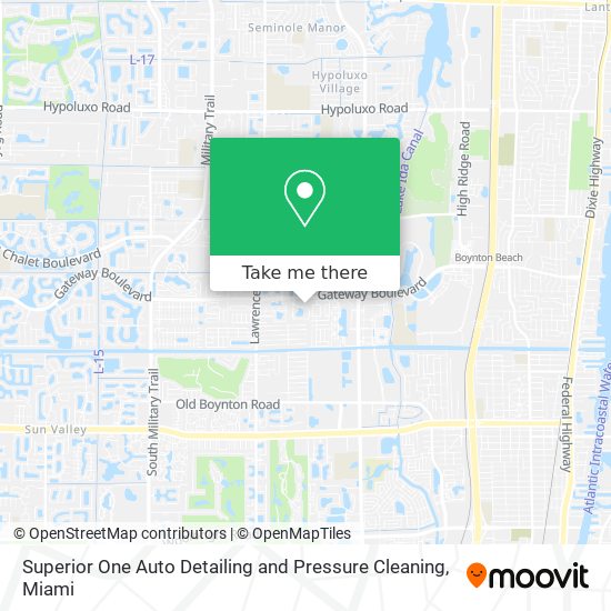 Superior One Auto Detailing and Pressure Cleaning map