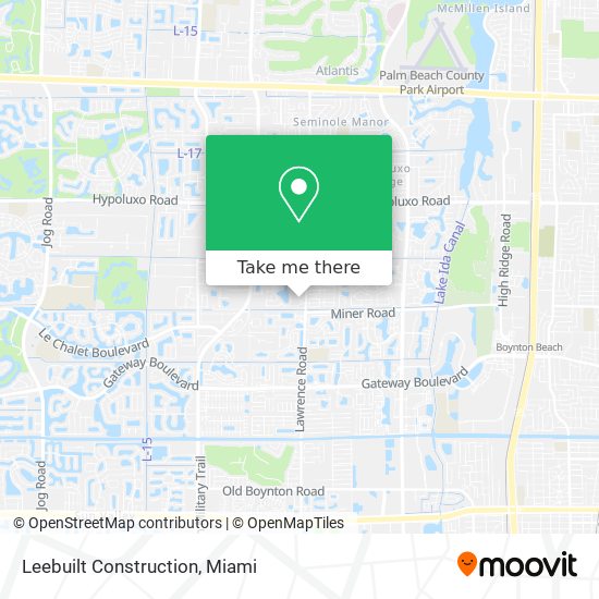 Leebuilt Construction map