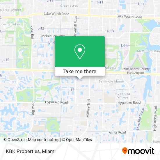 KBK Properties map