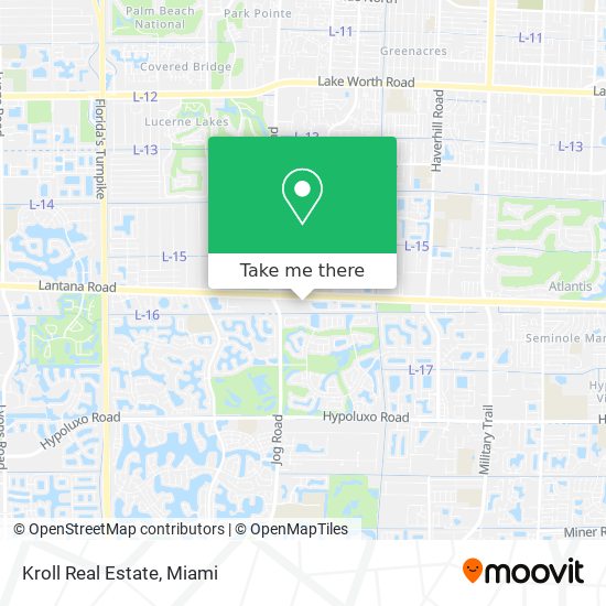 Kroll Real Estate map