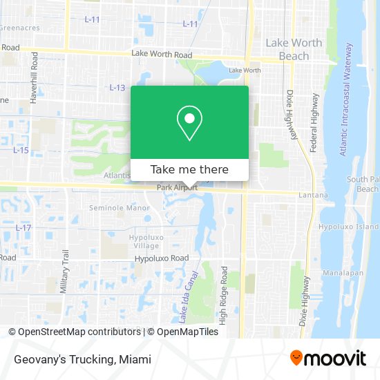 Mapa de Geovany's Trucking