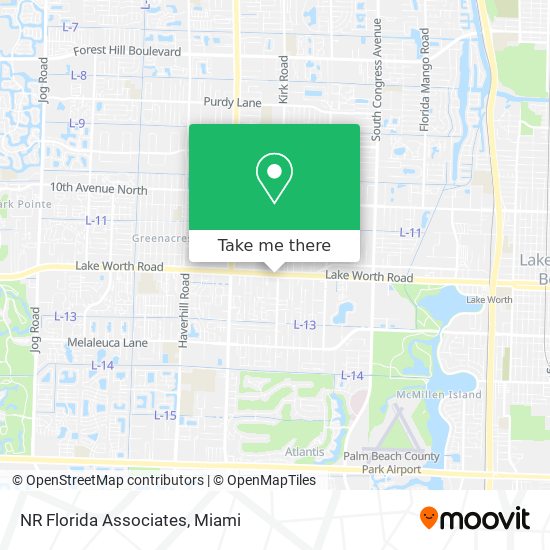NR Florida Associates map