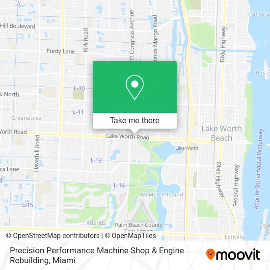 Precision Performance Machine Shop & Engine Rebuilding map