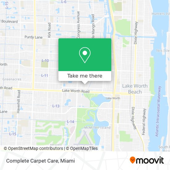 Complete Carpet Care map