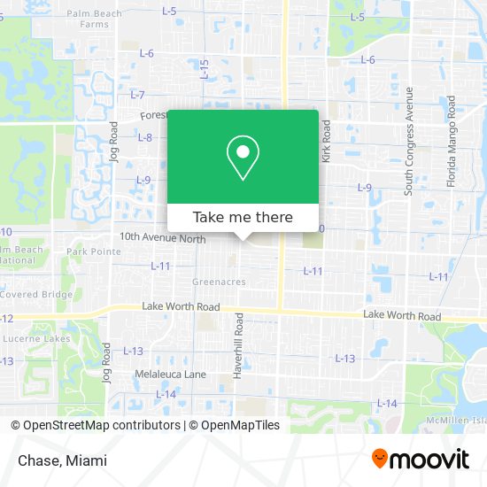 Chase map