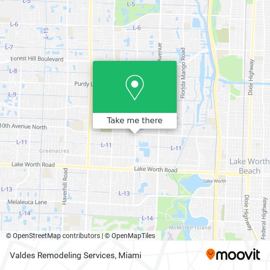 Mapa de Valdes Remodeling Services