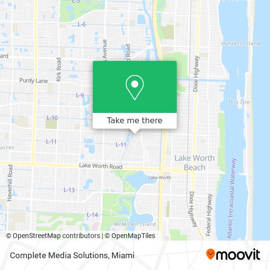Complete Media Solutions map