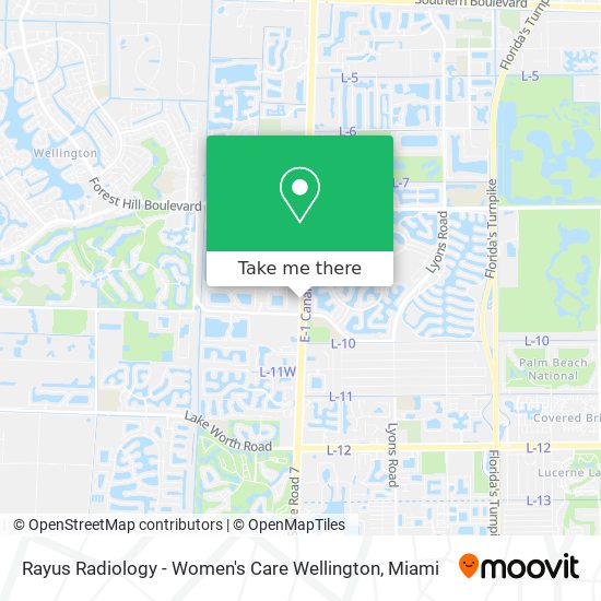 Mapa de Rayus Radiology - Women's Care Wellington