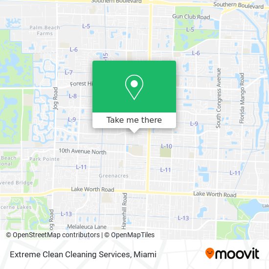 Extreme Clean Cleaning Services map