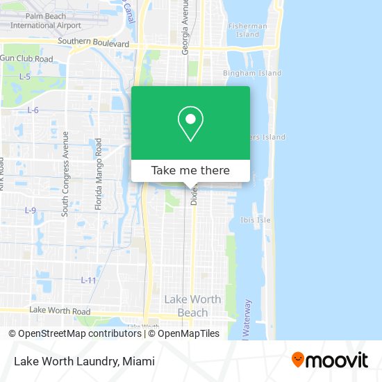 Lake Worth Laundry map