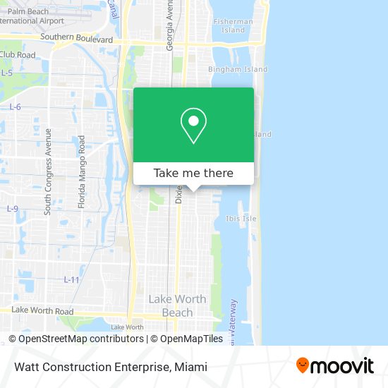 Watt Construction Enterprise map