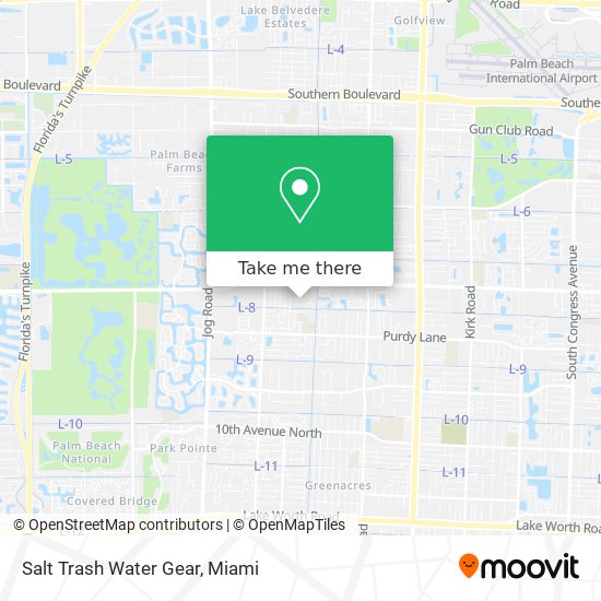 Mapa de Salt Trash Water Gear