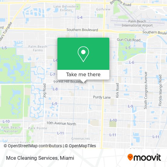 Mapa de Mce Cleaning Services