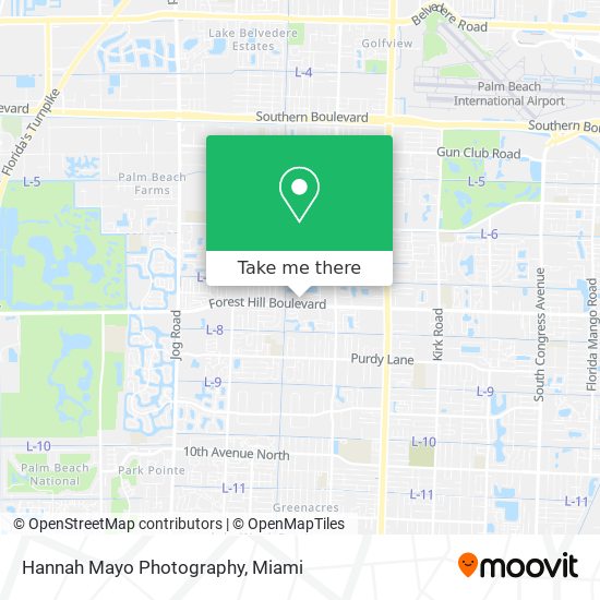 Hannah Mayo Photography map