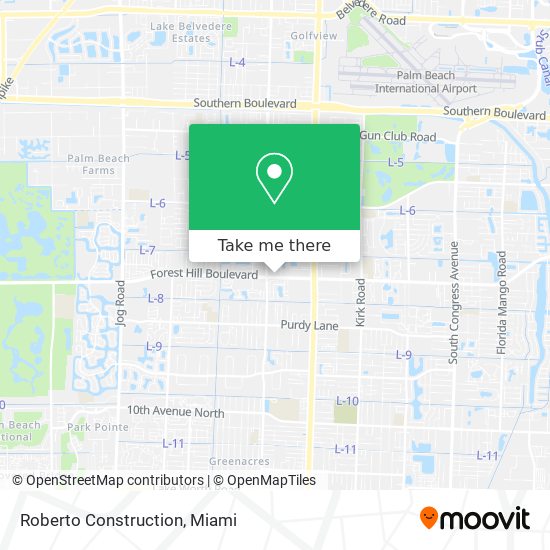 Roberto Construction map