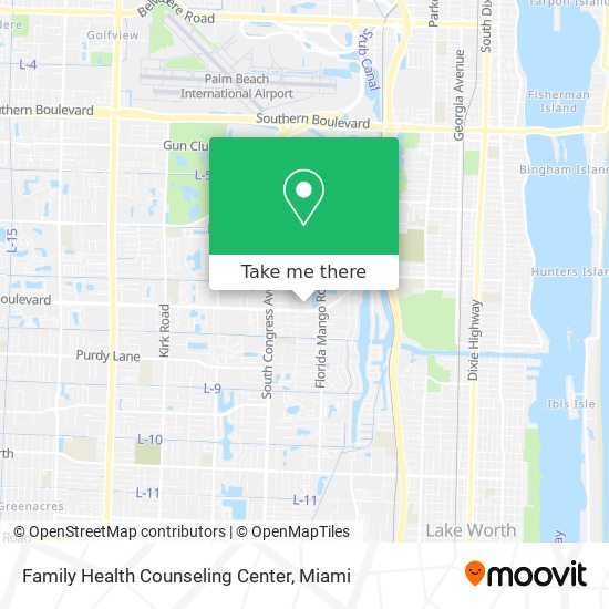 Mapa de Family Health Counseling Center