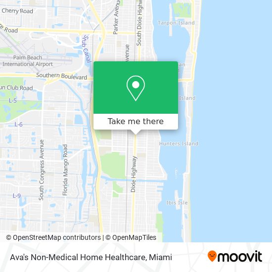 Mapa de Ava's Non-Medical Home Healthcare