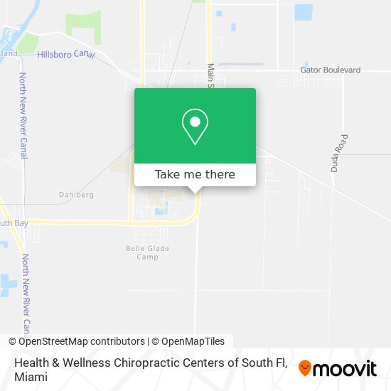 Mapa de Health & Wellness Chiropractic Centers of South Fl