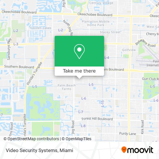 Video Security Systems map