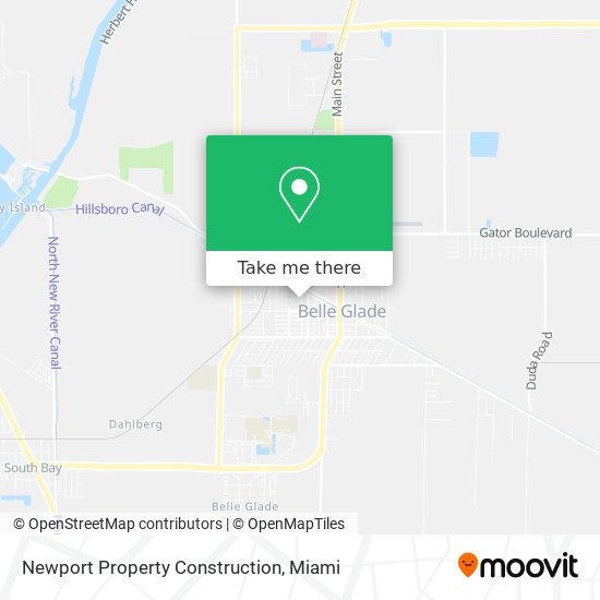 Mapa de Newport Property Construction