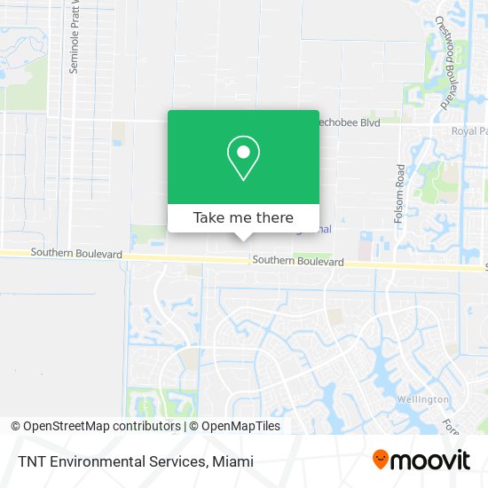 Mapa de TNT Environmental Services