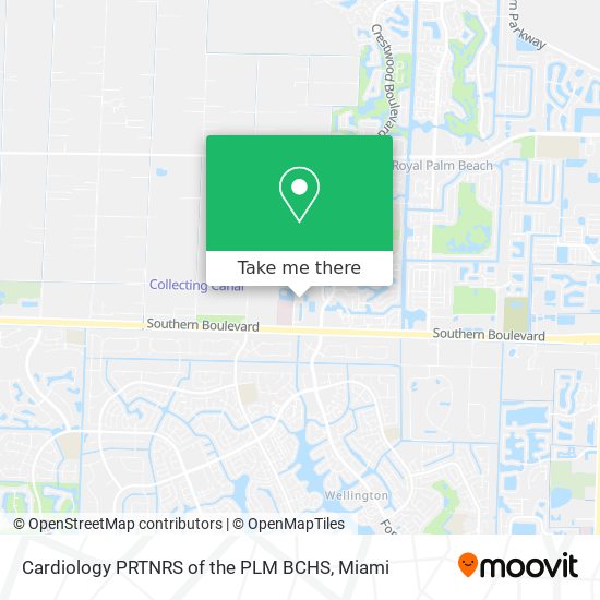 Mapa de Cardiology PRTNRS of the PLM BCHS