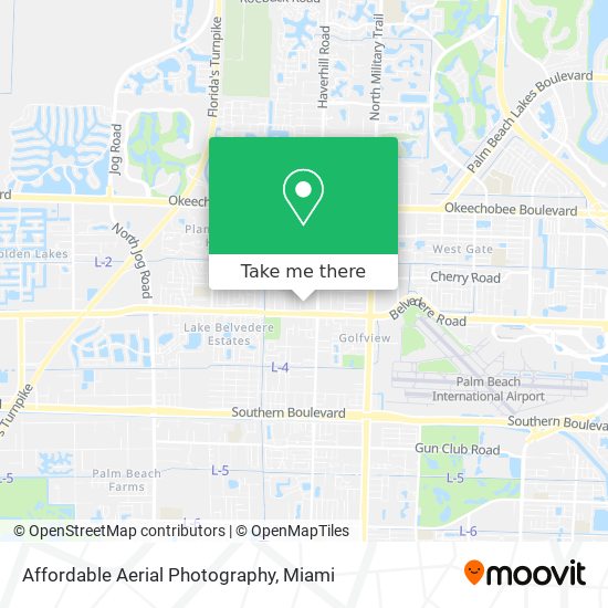 Affordable Aerial Photography map