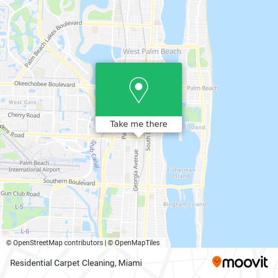 Mapa de Residential Carpet Cleaning