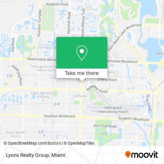 Lyons Realty Group map