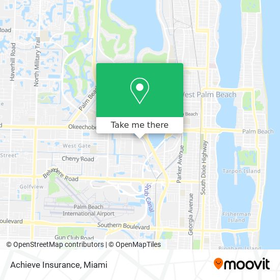 Achieve Insurance map