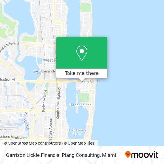 Mapa de Garrison Lickle Financial Plang Consulting