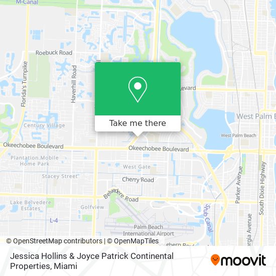 Jessica Hollins & Joyce Patrick Continental Properties map