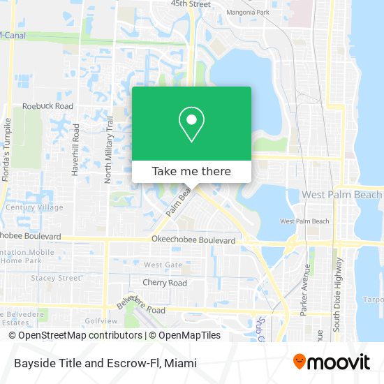 Bayside Title and Escrow-Fl map