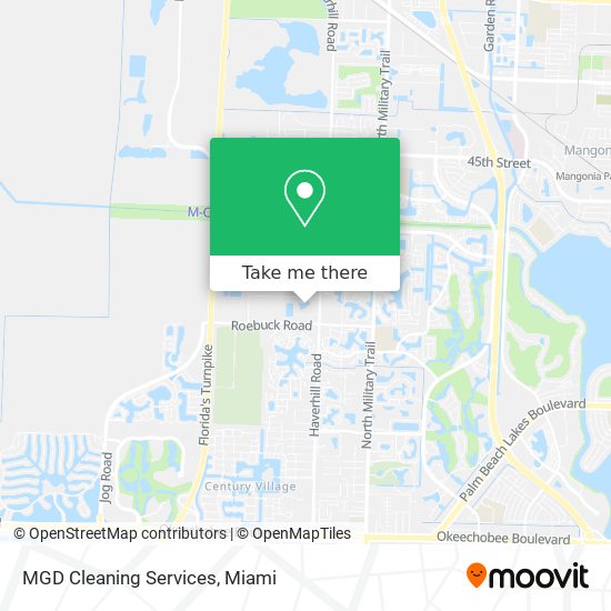 Mapa de MGD Cleaning Services