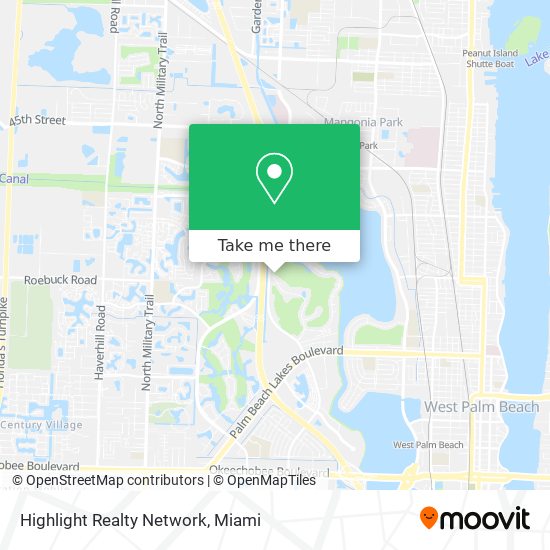 Highlight Realty Network map