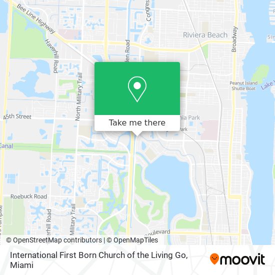 International First Born Church of the Living Go map