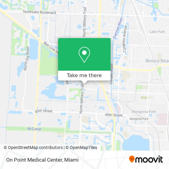 Mapa de On Point Medical Center