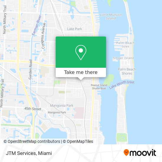 JTM Services map