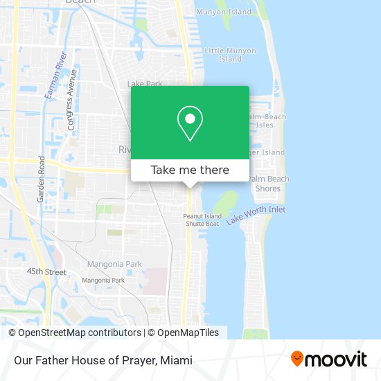 Our Father House of Prayer map