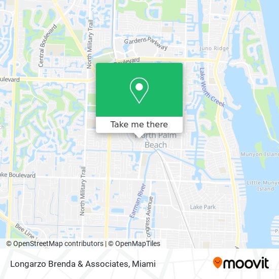 Longarzo Brenda & Associates map