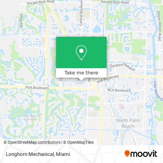 Longhorn Mechanical map