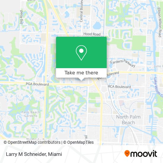 Larry M Schneider map