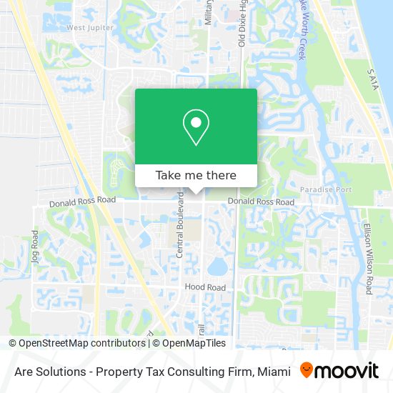 Are Solutions - Property Tax Consulting Firm map